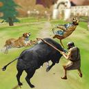 Angry Bull Fighting Games 3D APK