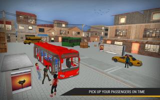 Coach Bus Driving 3D Simulator پوسٹر