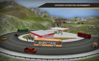 Coach Bus Driving 3D Simulator ภาพหน้าจอ 1