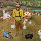 Chicken Farming Egg Farm Game أيقونة