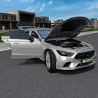 現代の車の運転ゲーム 3D アイコン