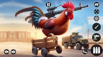 Rooster Fights Chicken 3D Game poster