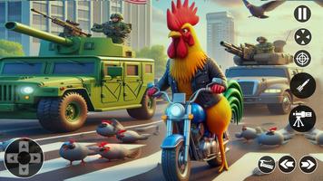 Rooster Fights Chicken 3D Game screenshot 2