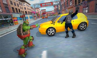 Incredible Ninja Turtle Sword : Superheros Combat Affiche