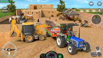 Indian Farming: Tractor Sim 3D اسکرین شاٹ 3