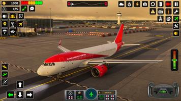 Airplane Games 3D Flight Games Affiche