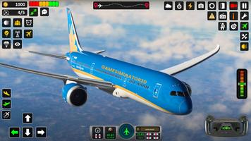Airplane Games 3D Flight Games capture d'écran 2