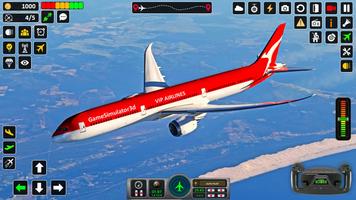 Airplane Games 3D Flight Games capture d'écran 3