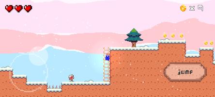 Pixel Sanic : Icy Adventure capture d'écran 1