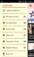 Ghana News App स्क्रीनशॉट 1