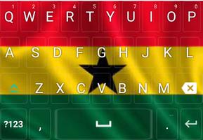 Ghana flag  KeyBoard 截图 1