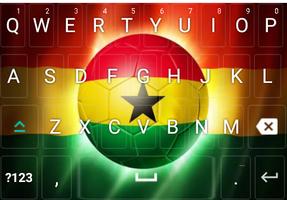 Ghana flag  KeyBoard Ekran Görüntüsü 3