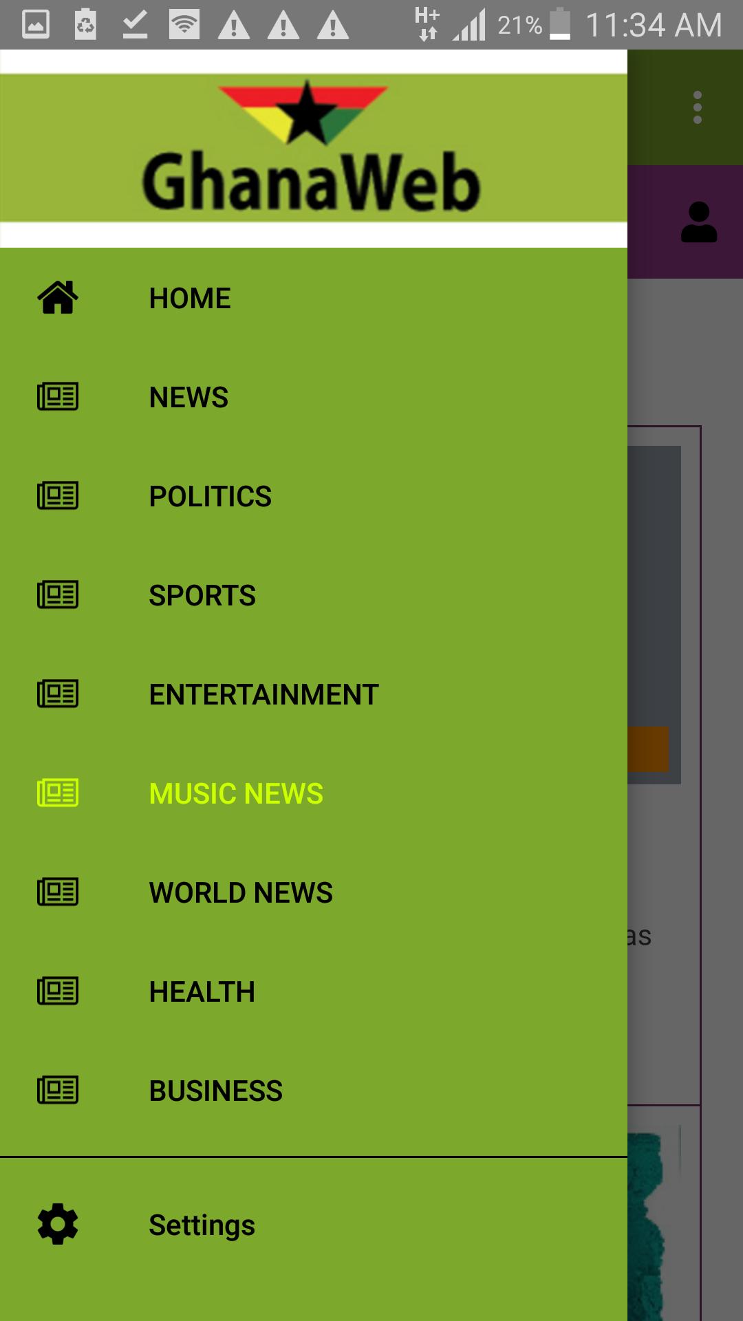 Ghana Web Daily News for Android - APK Download