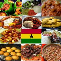 Ghana Food & Recipes Affiche