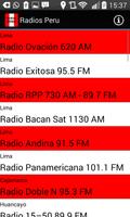 Poster Radios Peru
