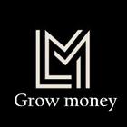 Grow money icon