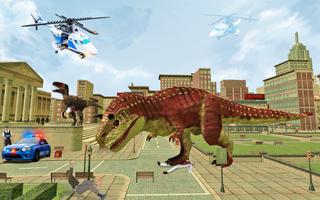 Dinosaur Jurassic world Attack - Dino Games تصوير الشاشة 2