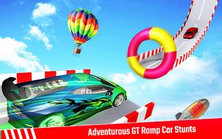 GT Ramp Car Stunts - Car Games 스크린샷 3