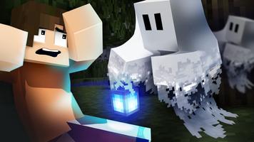 Ghost Mod for Minecraft PE الملصق