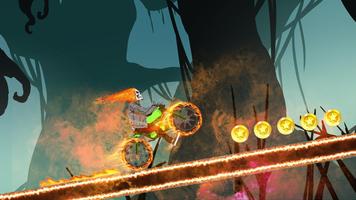 Ghost Biker Stunts ภาพหน้าจอ 2