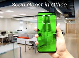 Poster Ghost Body scanner Camera Joke