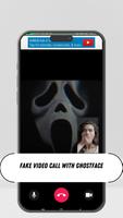 ghostface scary video call Affiche