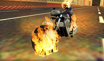 Grand Ghost Rider: Fire Skull Evil Rider Affiche