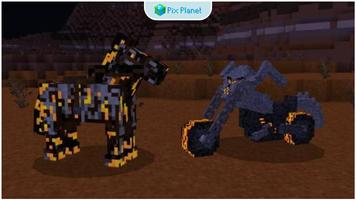 Ghost Rider mod for MCPE poster