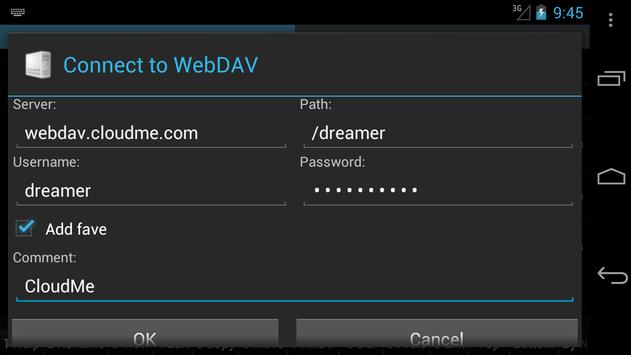 WebDAV for Ghost Commander 截图 1