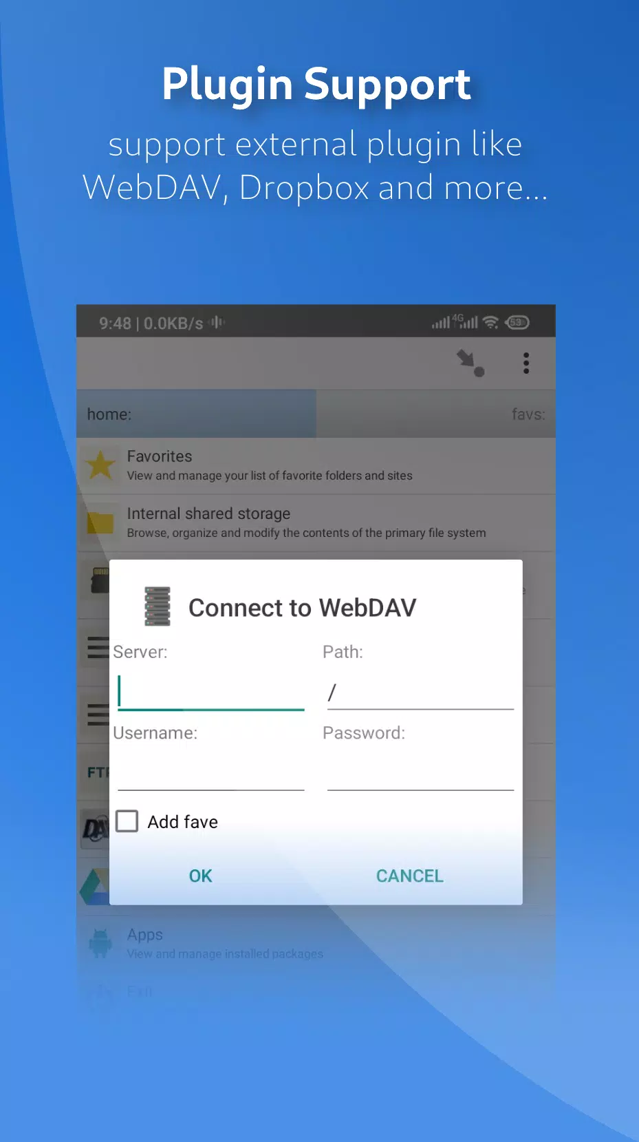 双面板文件管理器(Ghost Commander) 点击查看大图