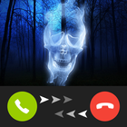 Scary Ghost Video Call Simulator And Chat PRANK icône