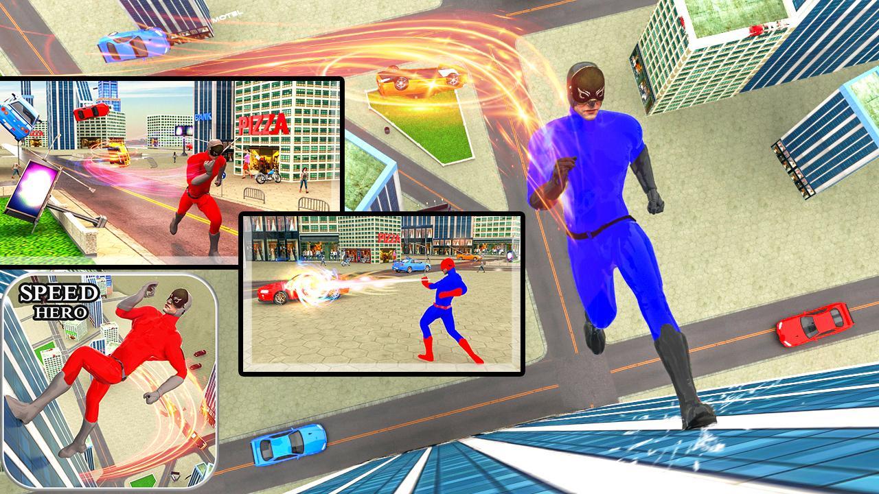 Light Speed Hero Crime Simulator Superhero Games For Android