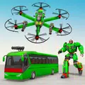 Drone Robot Bus Game