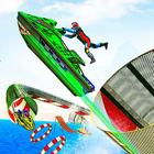 Jet ski rampa dublörleri - Çok oyunculu yarış simgesi
