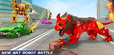 Lion Robot Transform Games 3d