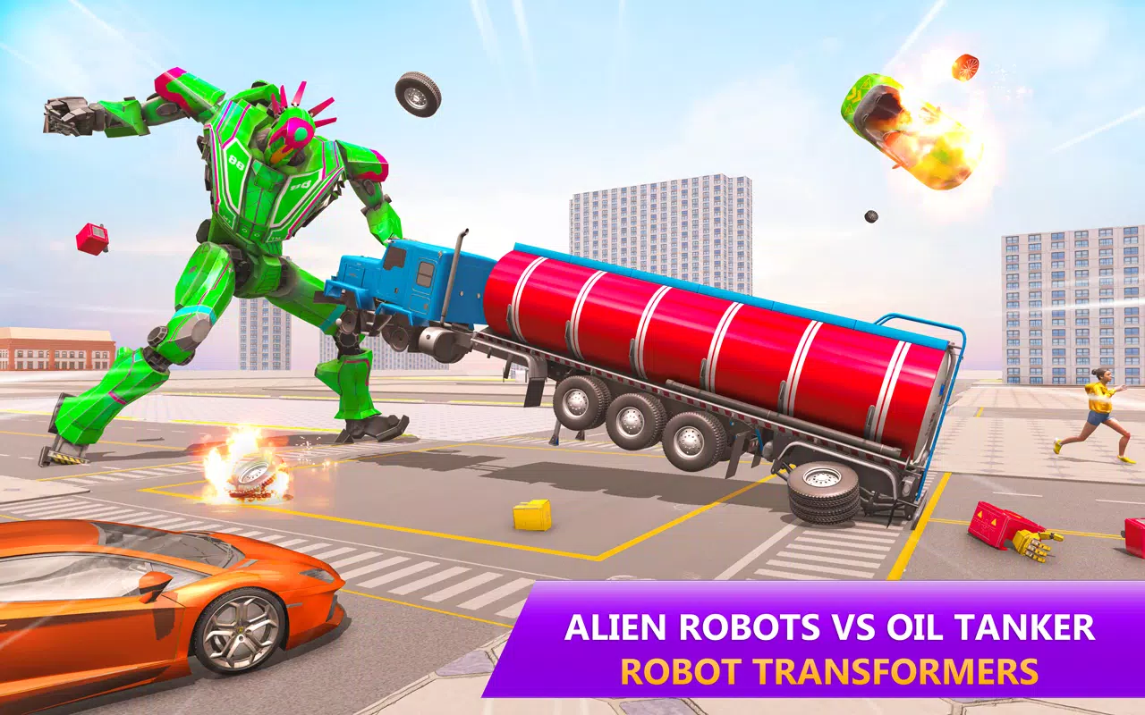 Lion Robot Transform Games 3d: Về đến nhà, bạn muốn trải nghiệm cảm giác biến hình thành robot lợn ư? Bạn muốn tận hưởng những trận chiến cam go và gây cấn nhất với các Lion Robot Transform Games 3D? Hãy tham gia ngay để trở thành người chiến thắng rực rỡ nhất, vượt qua hàng trăm thử thách khác nhau và nâng tầm kĩ năng chơi game của mình.