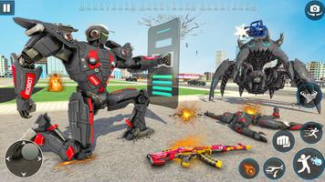 pulpo robot coche robot juego Poster