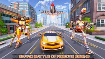 Ostrich Robot Car Transform War ảnh chụp màn hình 1