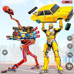 download Giochi di trasformazione di auto robot struzzo APK