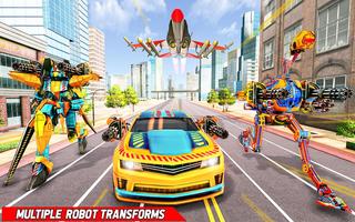برنامه‌نما Ostrich Robot Car Transform Wars – Car Robot Games عکس از صفحه