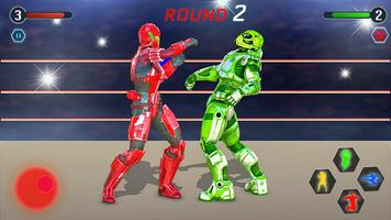 Real Robot Ring Fighting Games plakat