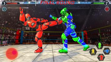 Real Robot Ring Fighting Games capture d'écran 2