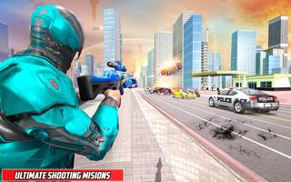 Rope Hero Robot Game – Vice Town Crime Simulator screenshot 3