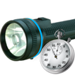 ”Timer Torch Flash Screen Light