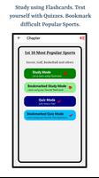 Learn Popular Sports syot layar 1