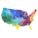 US States Maps Flags Capitals APK