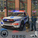 NYPD-Polizeispiel: Polizeiauto