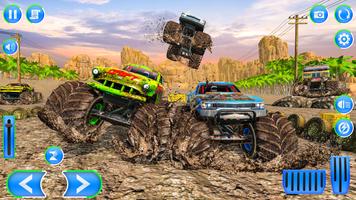 Mud Truck Drag Racing Games Plakat