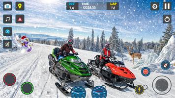 Sled Racing Snowcross Games Plakat