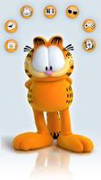 Talking Garfield poster